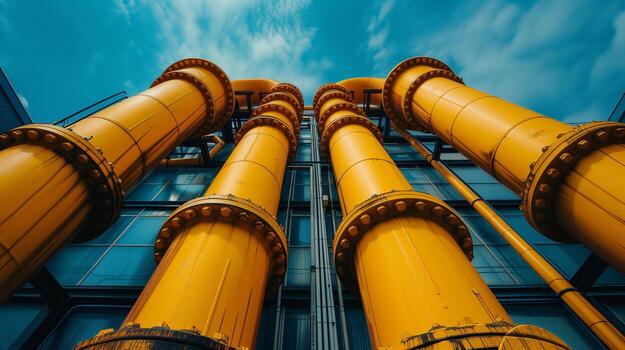 Industrial oil and gas piping infrastructure